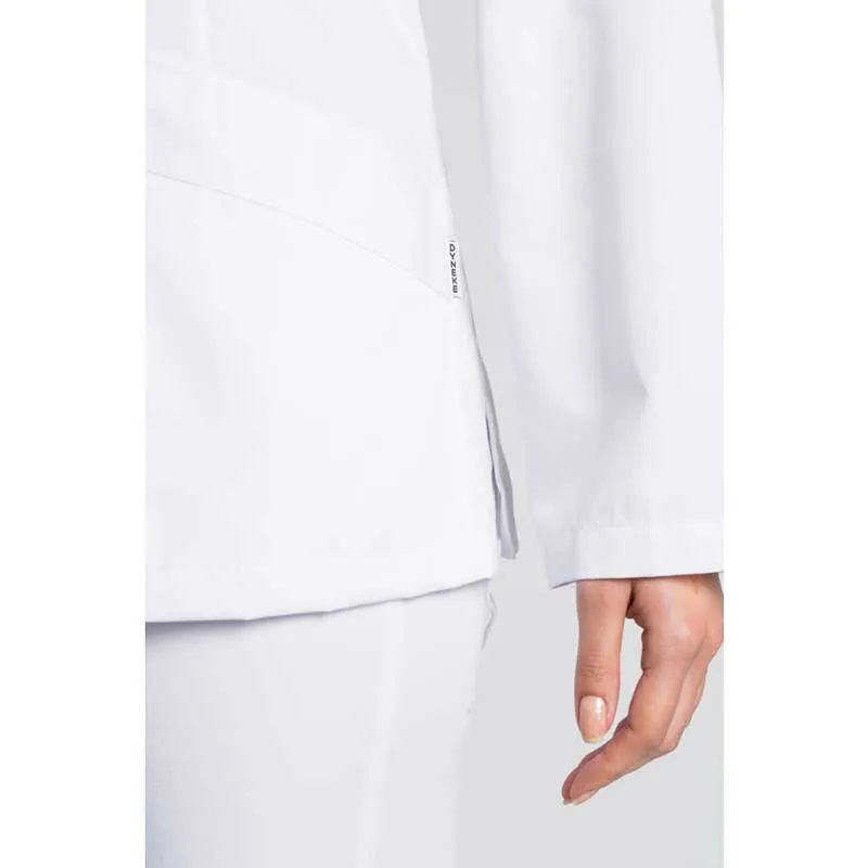 CHAQUETA BáSICA BLANCA CON BOTONES  DYNEKE