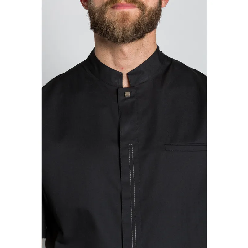 CHAQUETA CABALLERO NEGRA SALA MANGA CORTA  DYNEKE