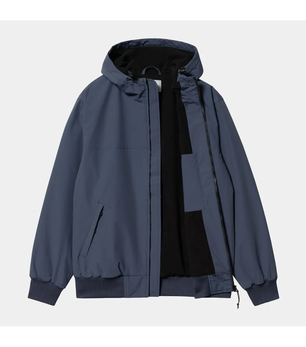 CHAQUETA CARHARTT WIP HOODED SAIL  BLUE / WHITE