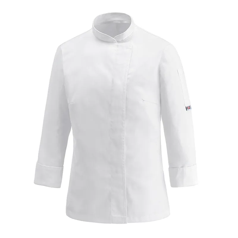 CHAQUETA COCINERA DE MICROFIBRA BLANCA CHEAP  EGOCHEF