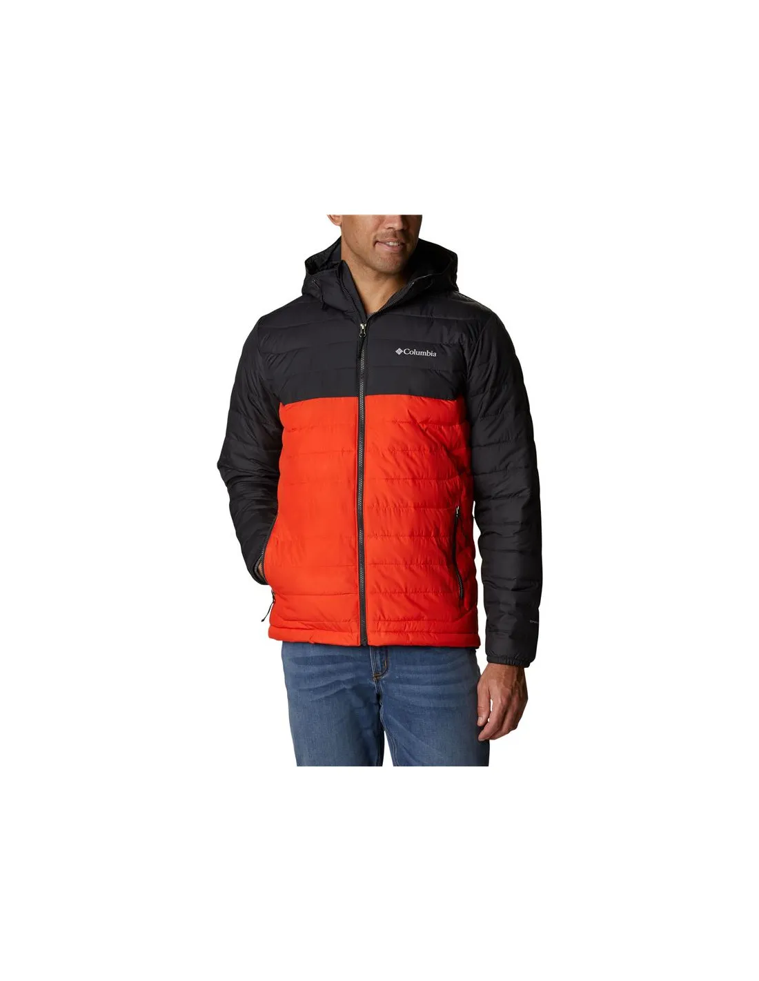 Chaqueta Columbia Powder Lite™ con capucha Hombre Orange