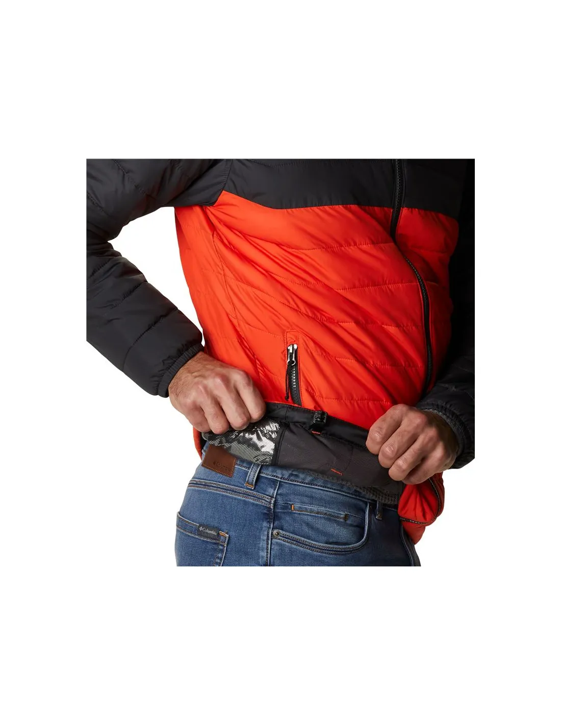Chaqueta Columbia Powder Lite™ con capucha Hombre Orange