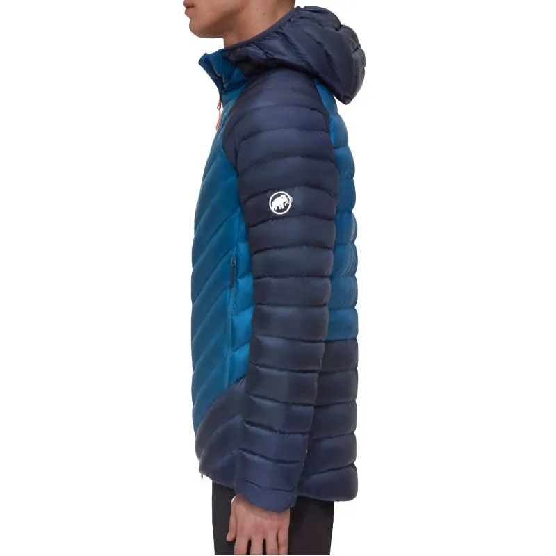 CHAQUETA CON CAPUCHA BROAD PEAK IN PARA HOMBRE (DEEP ICEMARINE) MAMMUT