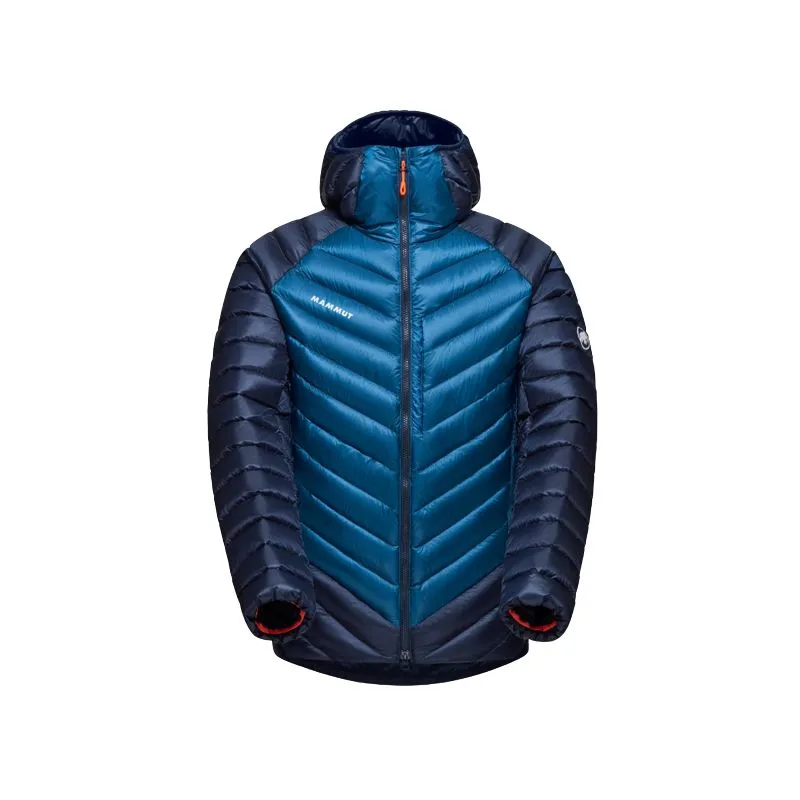 CHAQUETA CON CAPUCHA BROAD PEAK IN PARA HOMBRE (DEEP ICEMARINE) MAMMUT
