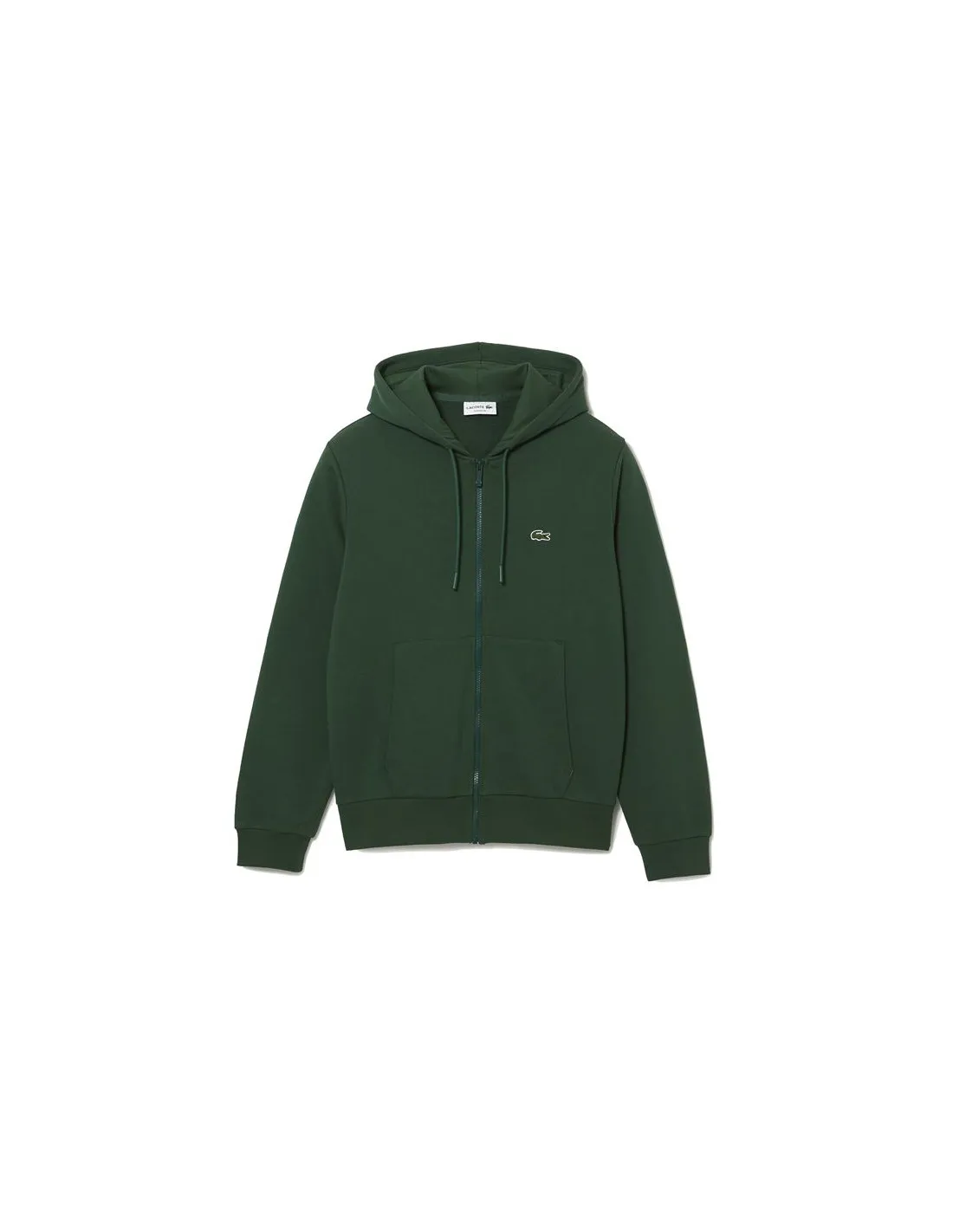 Chaqueta con capucha Lacoste Hombre Verde