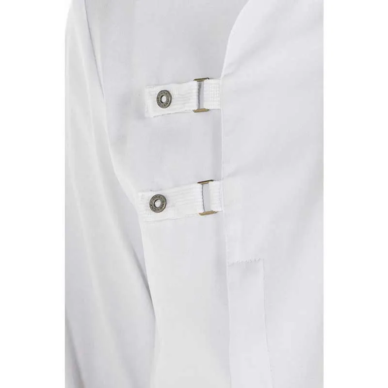 CHAQUETA DE COCINERO CON HEBILLAS BLANCA  DYNEKE