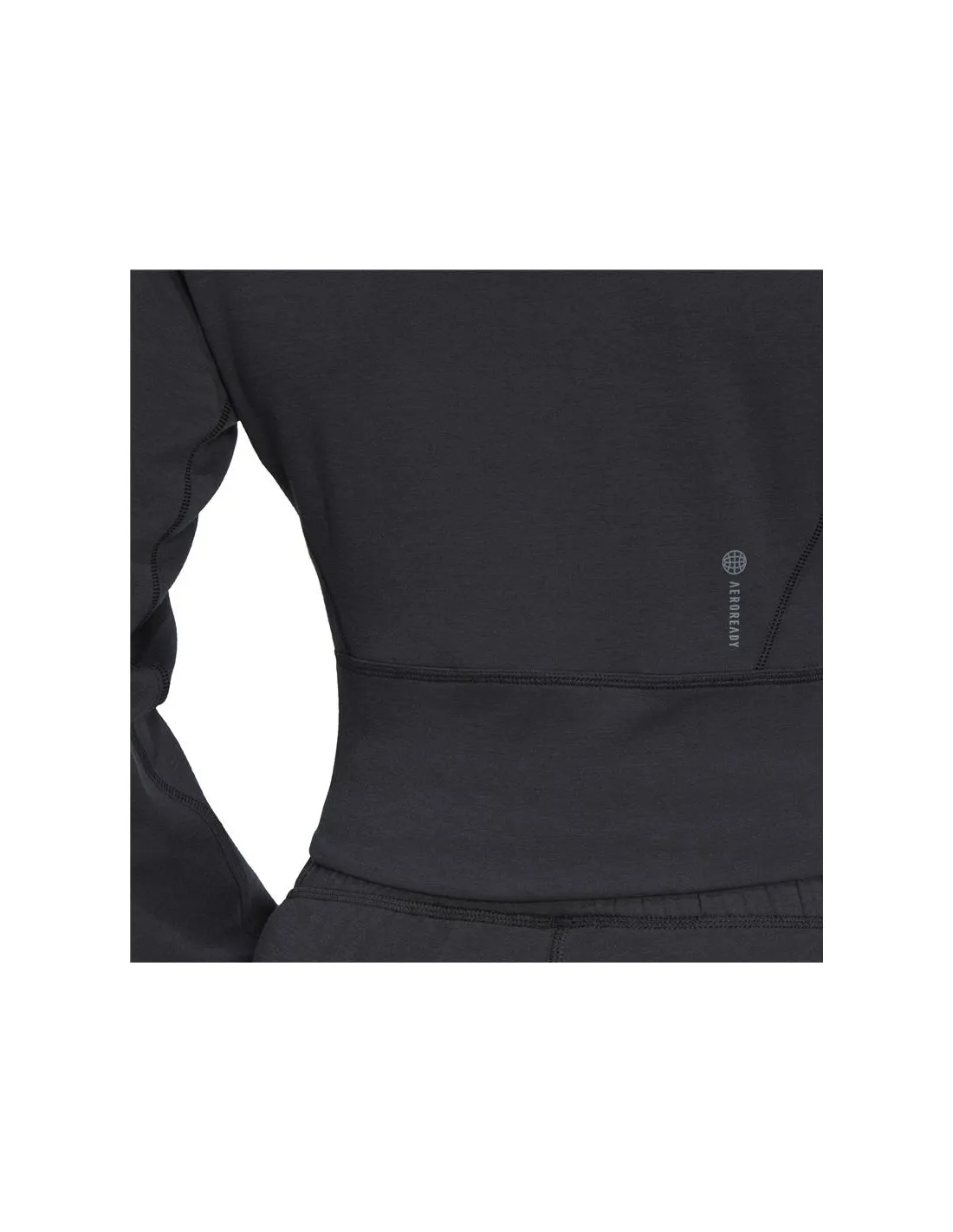 Chaqueta de fitness adidas Aeroready Studio negro Mujer