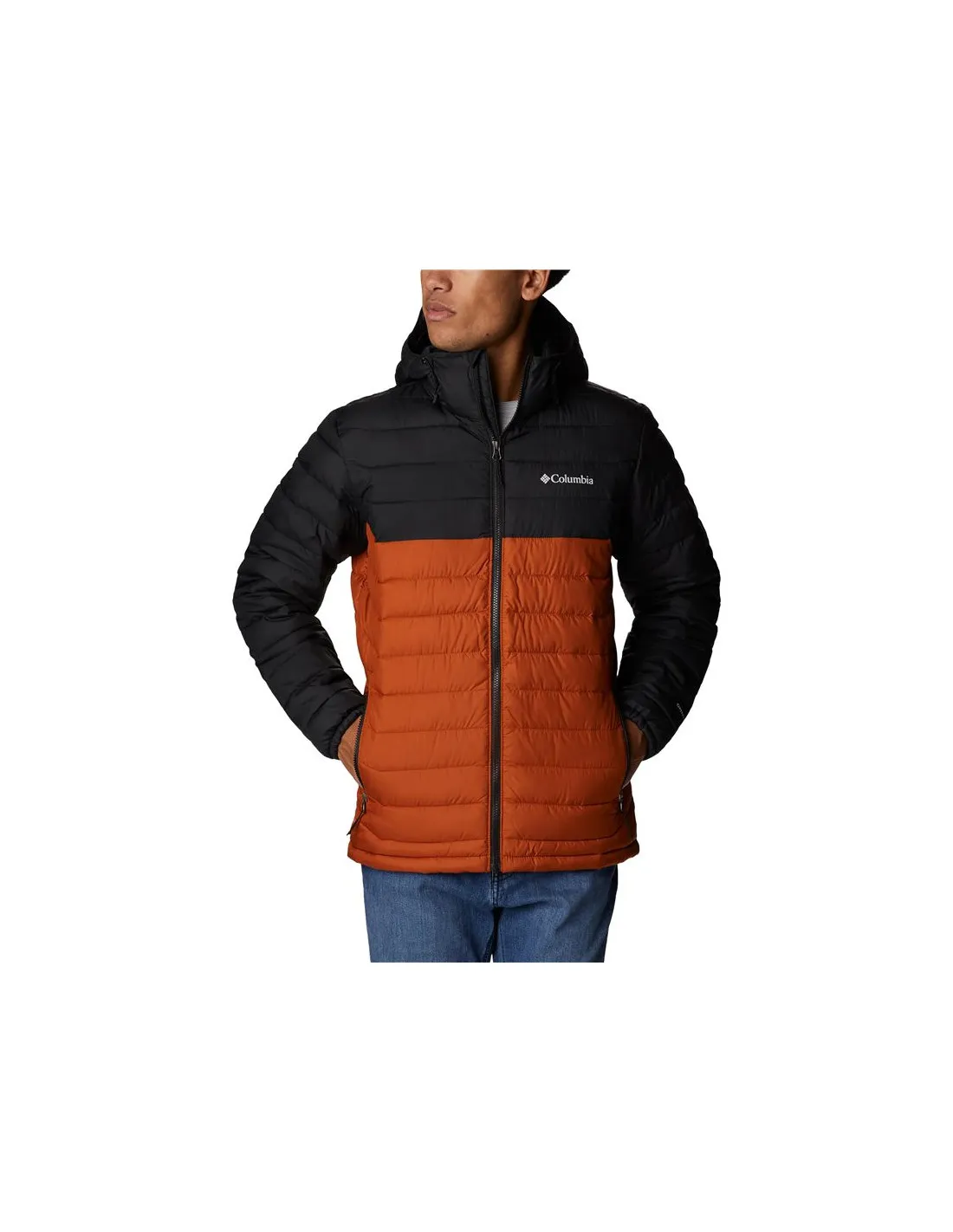 Chaqueta de Montaña Columbia Powder Lite Naranja Hombre