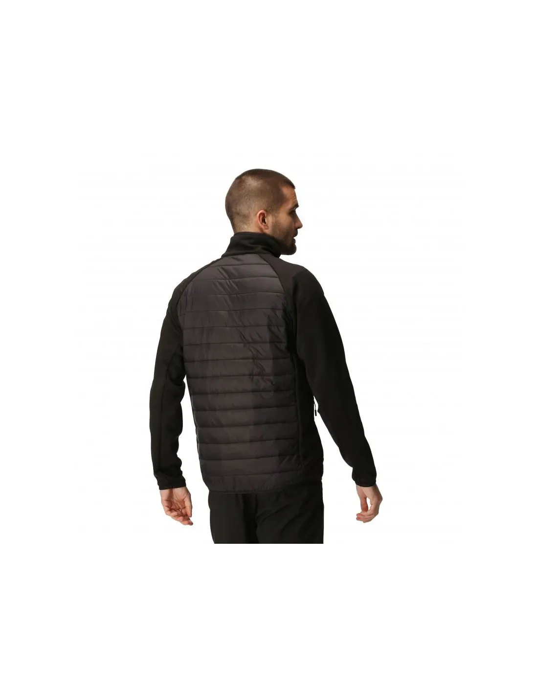 Chaqueta de Montaña Regatta Clumber IV Hybrid Black Hombre