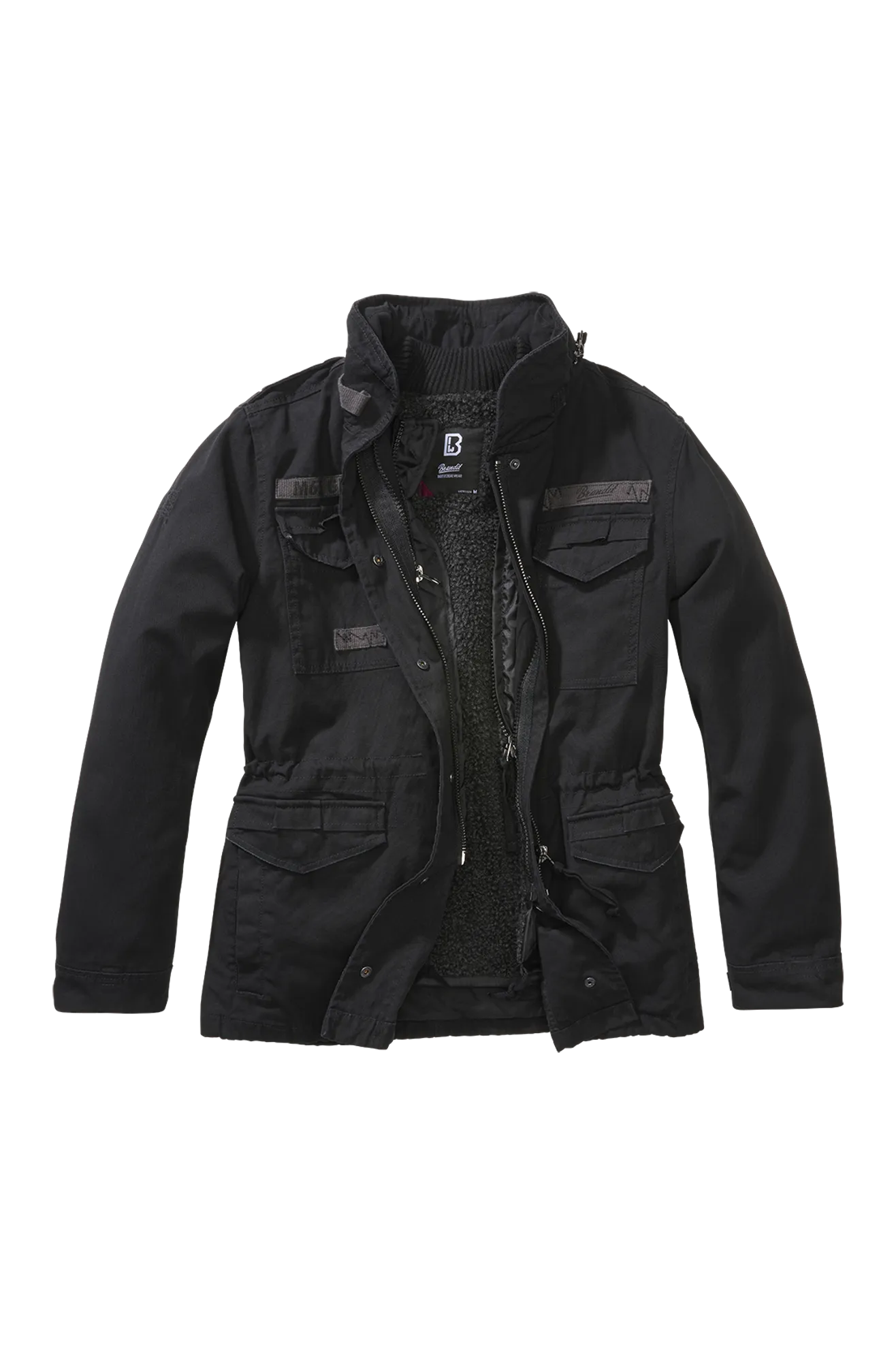 CHAQUETA DE MUJER BRANDIT M65 GIANT NEGRA 