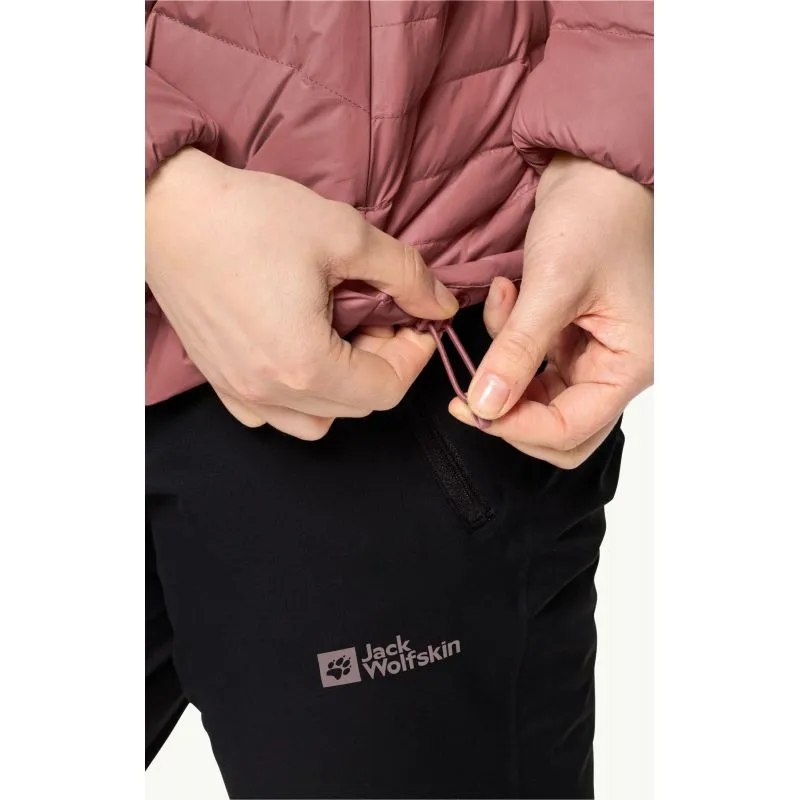 Chaqueta de mujer JACK WOLSKINS TUNDRA DOWN HOODY (Blush Powder)