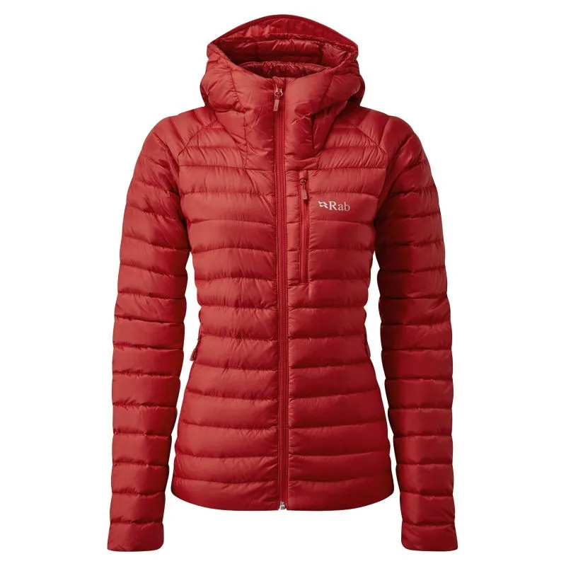 Chaqueta de mujer Rab Microlight Alpine (Ascent Red)