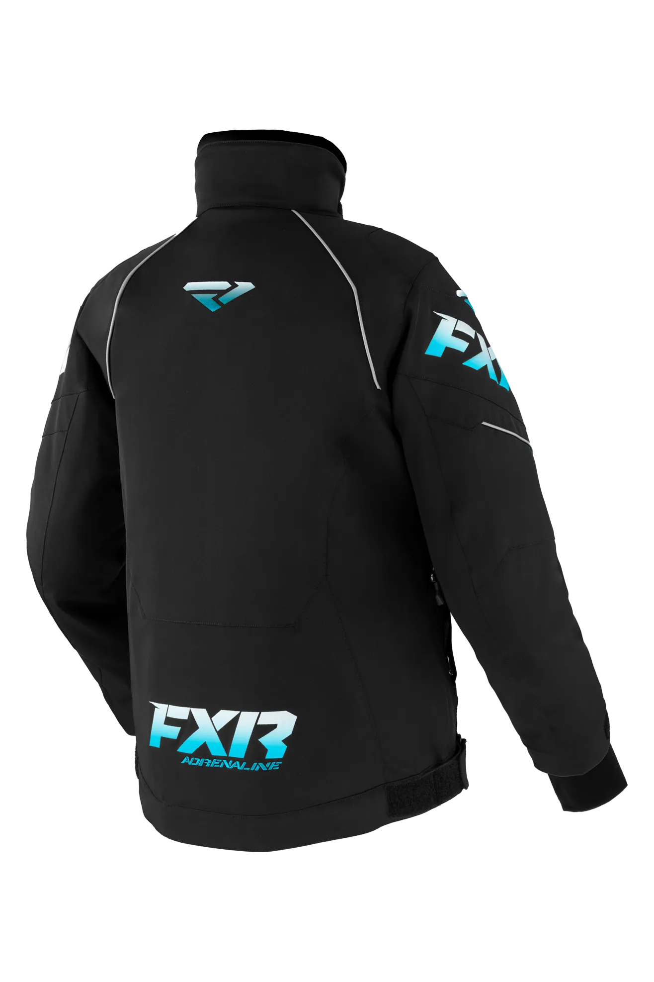 CHAQUETA DE NIEVE MUJER FXR ADRENALINE NEGROAZUL CIELO 