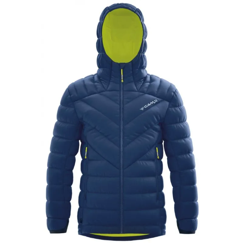 Chaqueta de pluma Camp HYPER JACKET (NIGHT BLUE / LIME PUNCH) Hombre