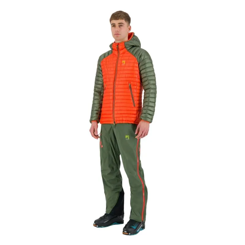 Chaqueta de pluma Karpos ALAGNA DOWN (Spicy Orange/Thyme) hombre