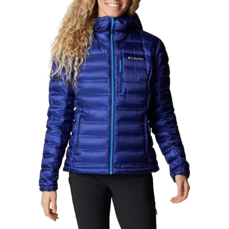 Chaqueta de plumas Columbia Pebble Peak Down (dark Sapphire) Mujer