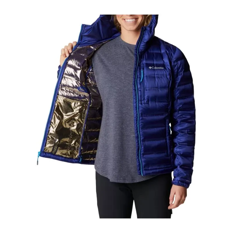 Chaqueta de plumas Columbia Pebble Peak Down (dark Sapphire) Mujer