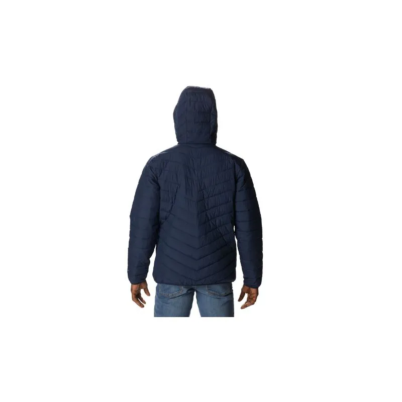 Chaqueta de plumón con capucha para hombre Columbia Eddie Gorge (Collegiate Navy)