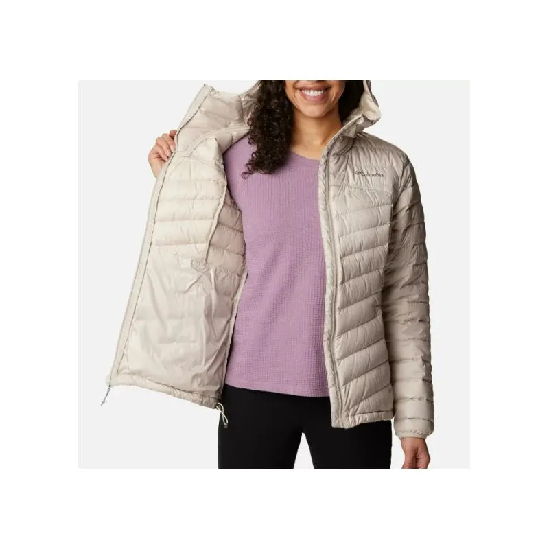 Chaqueta de plumón con capucha para mujer Columbia Westridge (Piedra oscura)