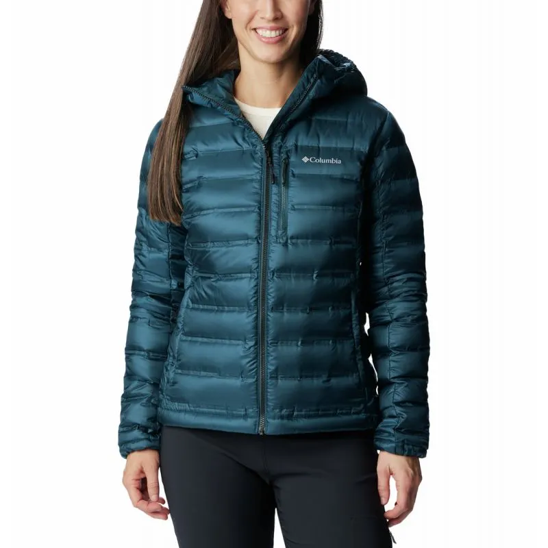 Chaqueta de plumón con capucha Pebble Peak™ para mujer, Columbia (Night Wave)