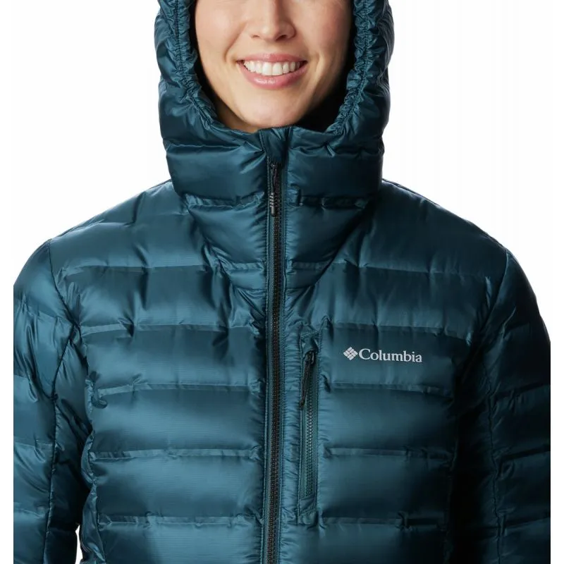 Chaqueta de plumón con capucha Pebble Peak™ para mujer, Columbia (Night Wave)