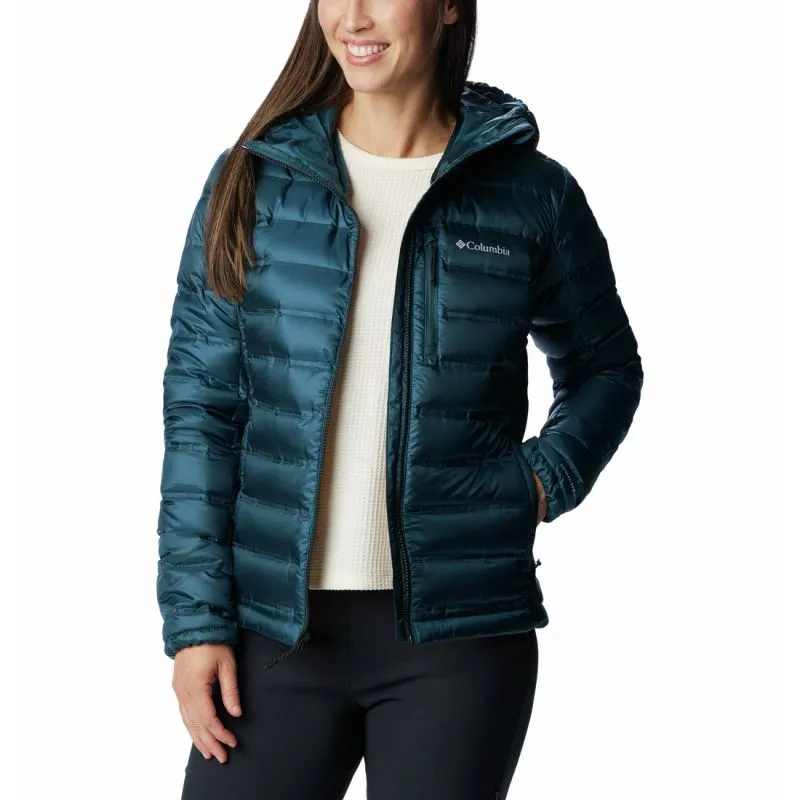 Chaqueta de plumón con capucha Pebble Peak™ para mujer, Columbia (Night Wave)
