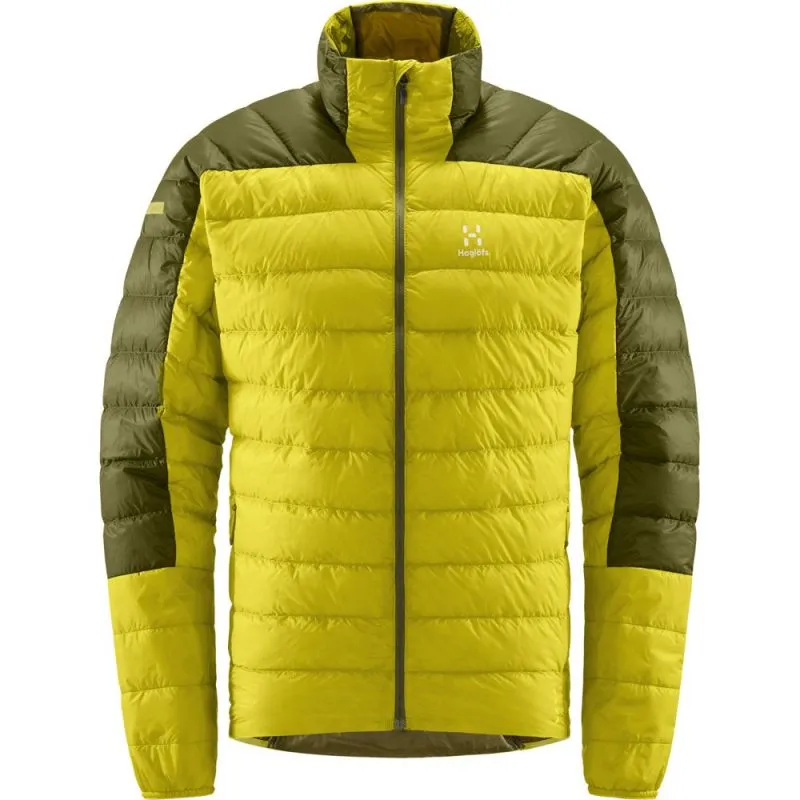 Chaqueta de plumón HAGLÖFS L.I.M para hombre (Aurora/Verde oliva)