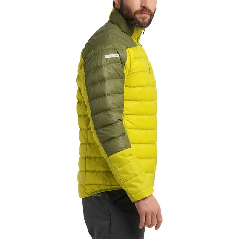 Chaqueta de plumón HAGLÖFS L.I.M para hombre (Aurora/Verde oliva)