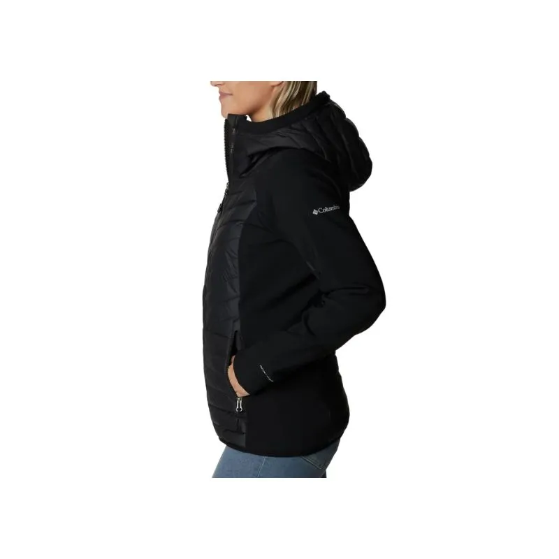 Chaqueta de plumón híbrida para mujer Columbia Powder Lite Hybrid (Black)