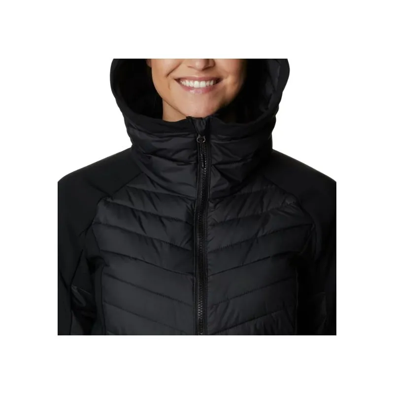 Chaqueta de plumón híbrida para mujer Columbia Powder Lite Hybrid (Black)