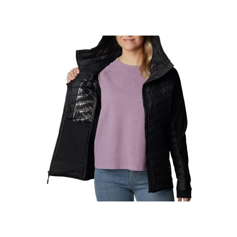 Chaqueta de plumón híbrida para mujer Columbia Powder Lite Hybrid (Black)