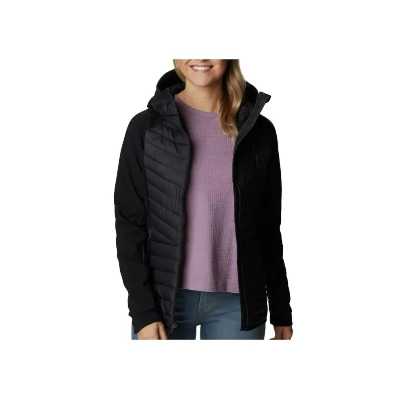 Chaqueta de plumón híbrida para mujer Columbia Powder Lite Hybrid (Black)