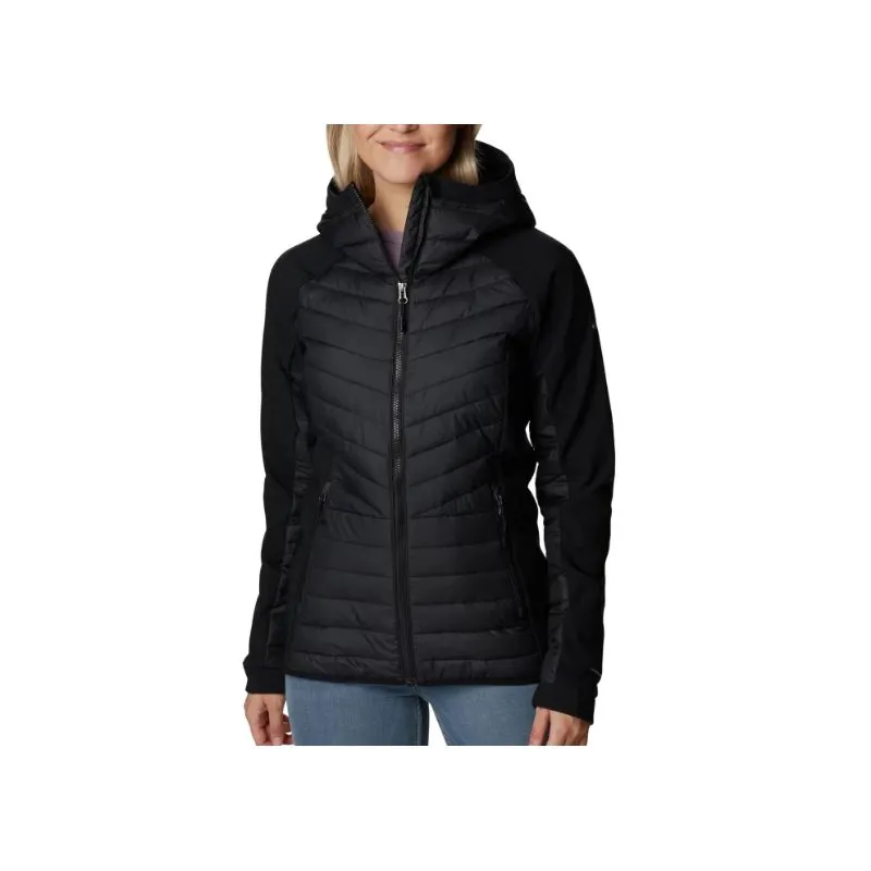 Chaqueta de plumón híbrida para mujer Columbia Powder Lite Hybrid (Black)