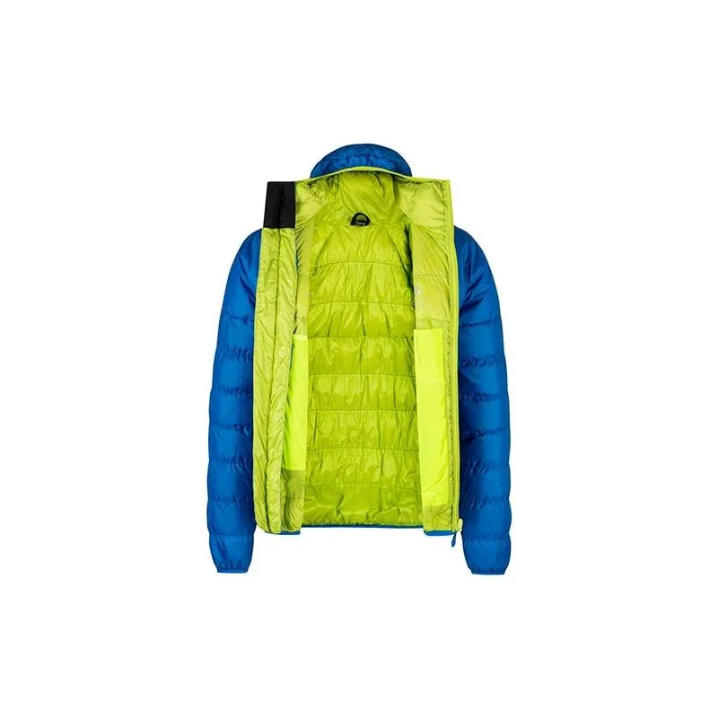 Chaqueta de plumón para hombre MONTURA Skill Duvet (CELESTE/VERDE LIME)