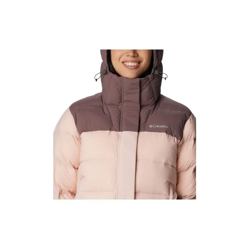Chaqueta de plumón para mujer Columbia Bulo Point II (Dusty Pink, Basalt Crinkle)
