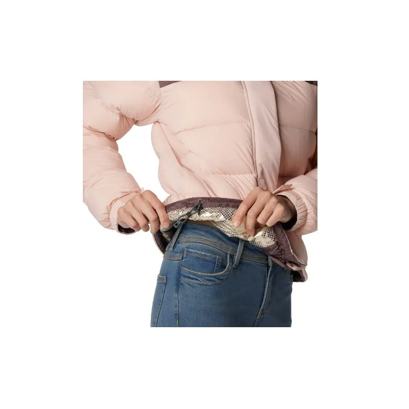 Chaqueta de plumón para mujer Columbia Bulo Point II (Dusty Pink, Basalt Crinkle)
