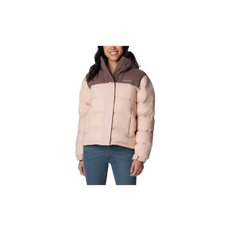 Chaqueta de plumón para mujer Columbia Bulo Point II (Dusty Pink, Basalt Crinkle)