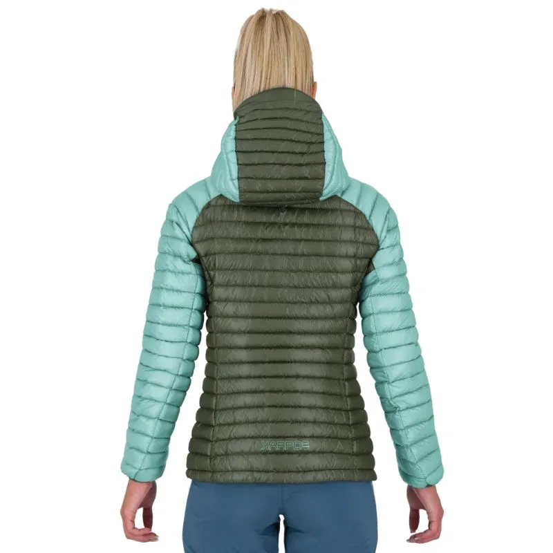 Chaqueta de plumón para mujer Karpos ALAGNA DOWN (Thyme/Aqua Sky)