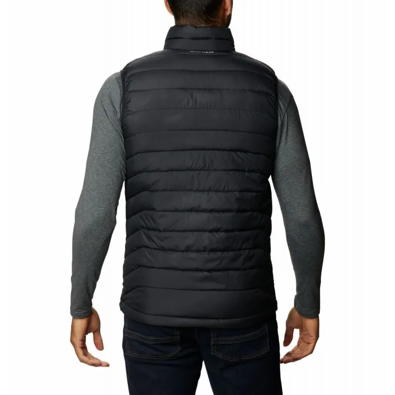 Chaqueta de plumón sin mangas para hombre Columbia Powder Lite (Black)
