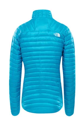 Chaqueta de Plumón The North Mujer Face impendor W Meridiano Azul T93OD2D7R azul turquesa