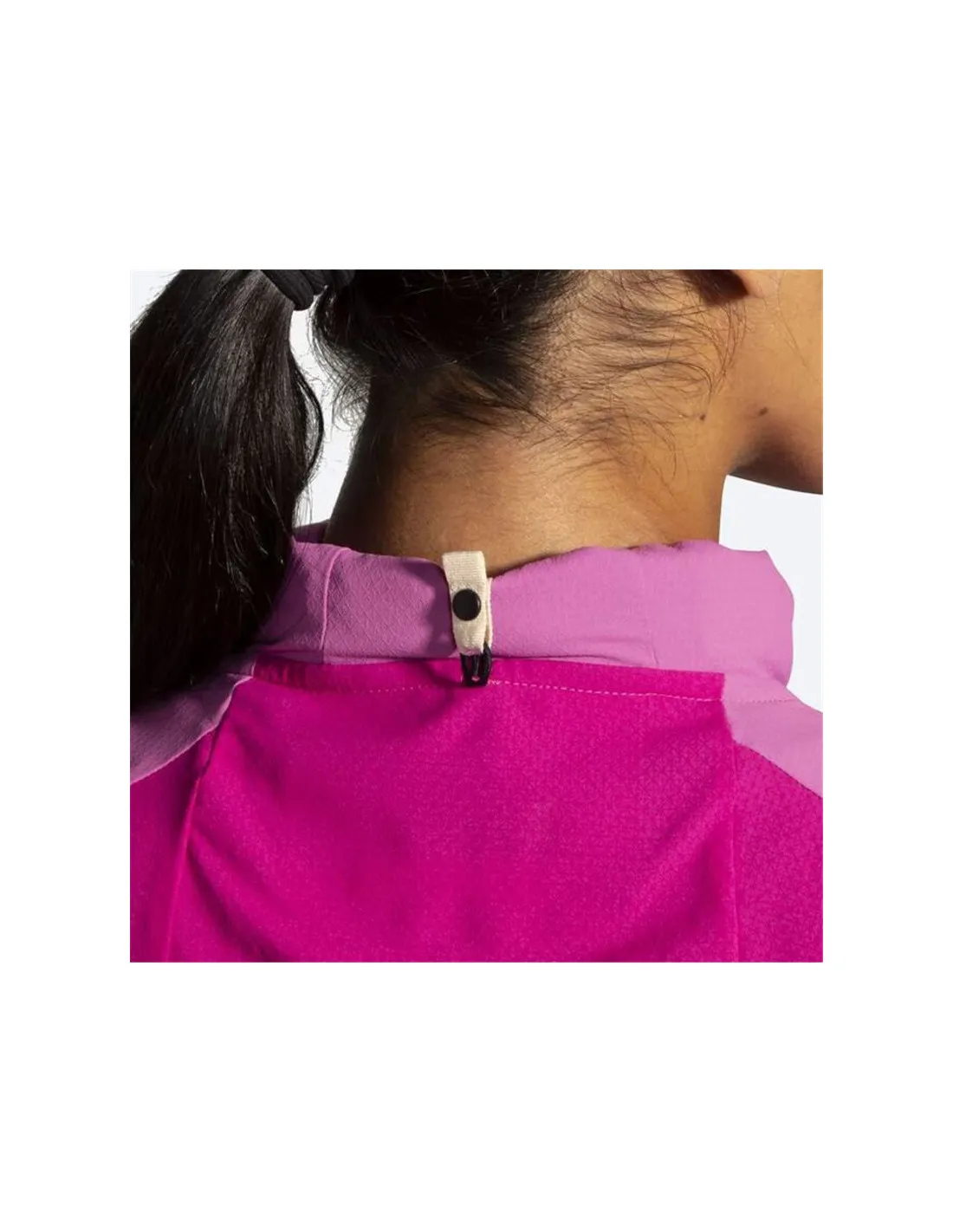 Chaqueta de running Brooks Canopy Frosted Mauve Mujer