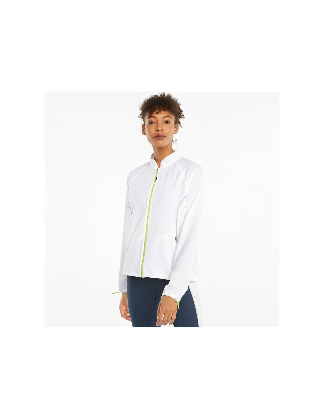 Chaqueta de Running Puma Woven Ultra Blanco