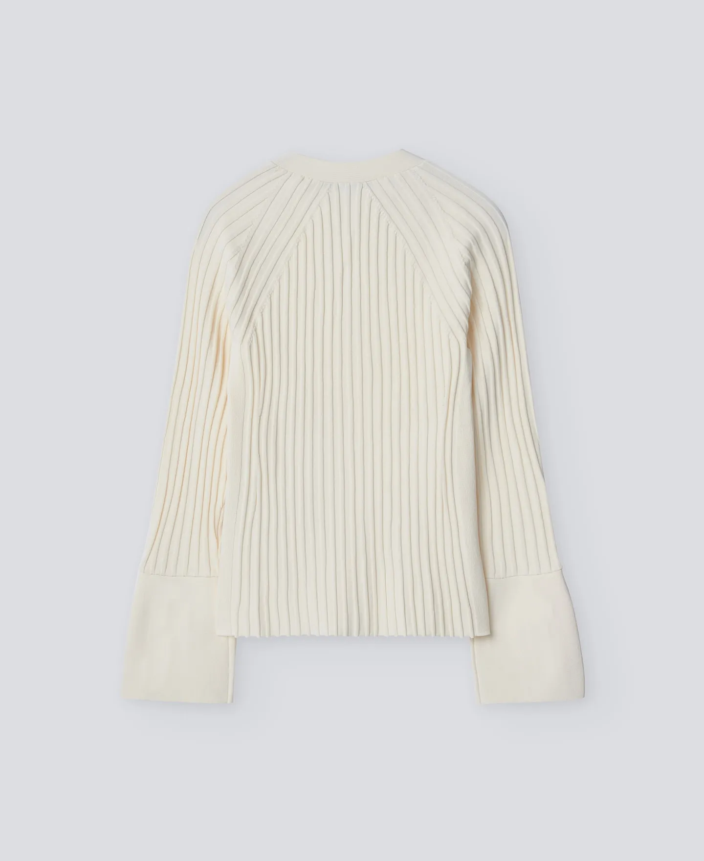 Chaqueta en canalé crudo mujer