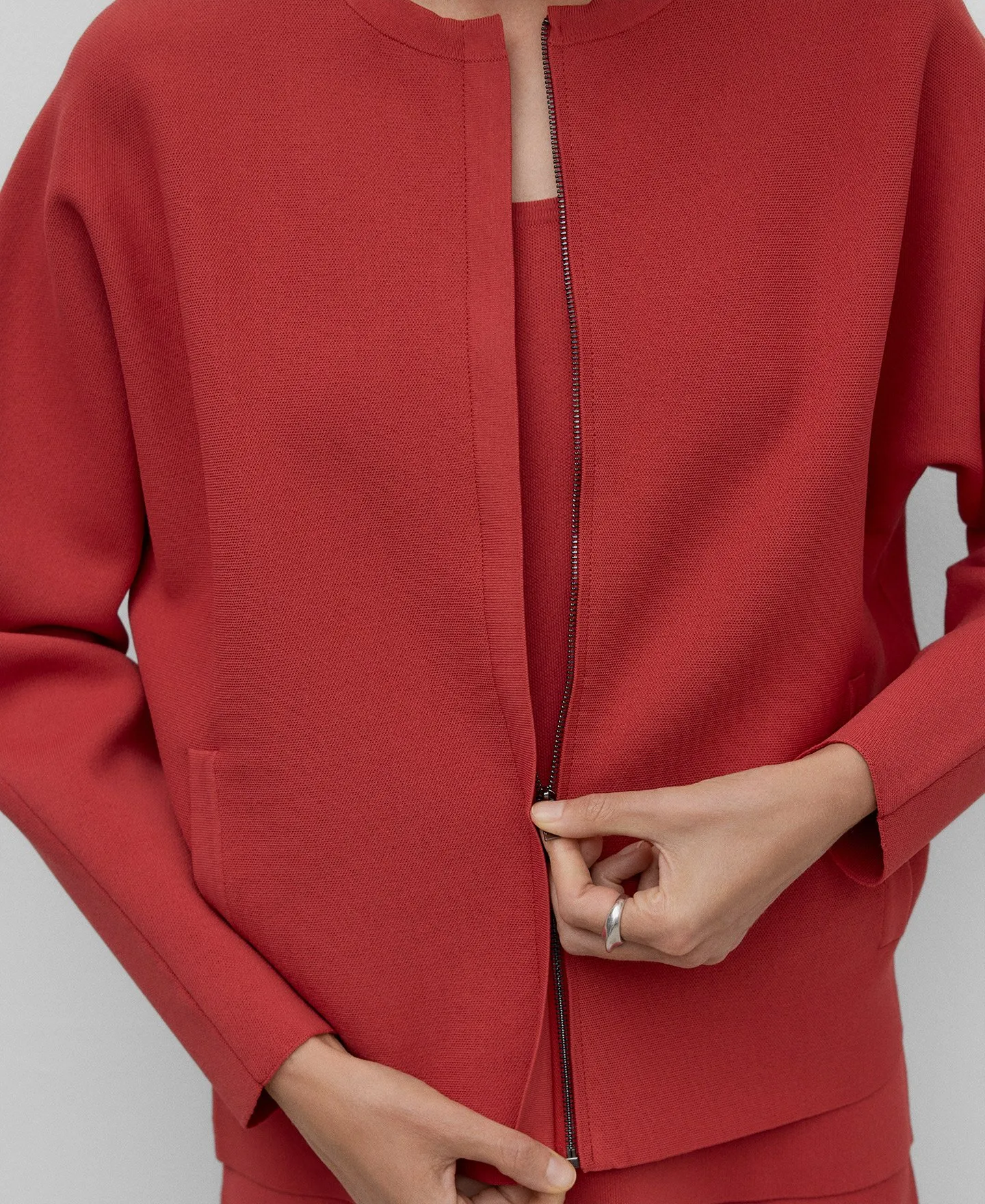 Chaqueta en punto mujer