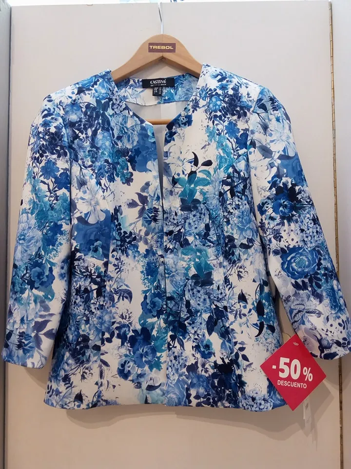 Chaqueta estampada
