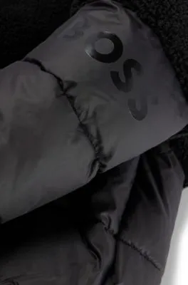 Chaqueta híbrida para niños con logo estampado