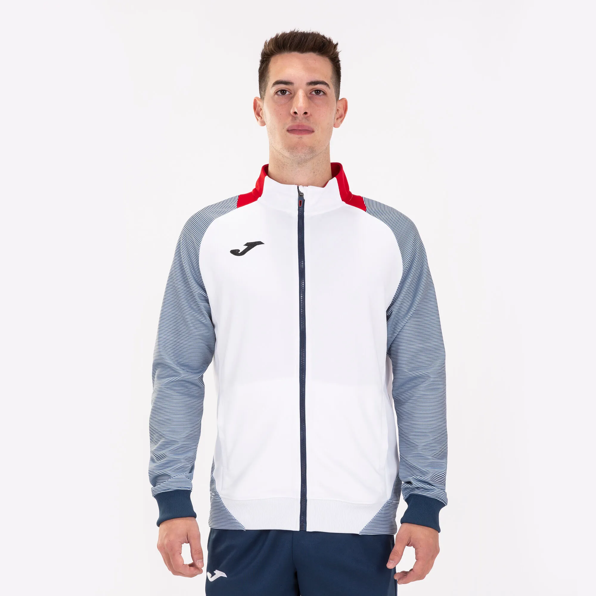 Chaqueta hombre Essential II blanco marino rojo