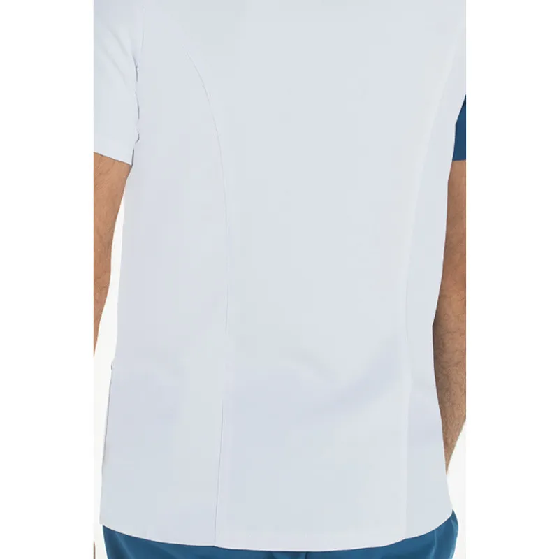 CHAQUETA HOMBRE MICROFIBRA ASIMéTRICA AZUL MANGA LARGA  DYNEKE