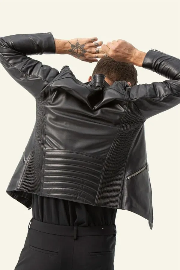 Chaqueta Hombre Serge Pariente Gladiator Ag Black 