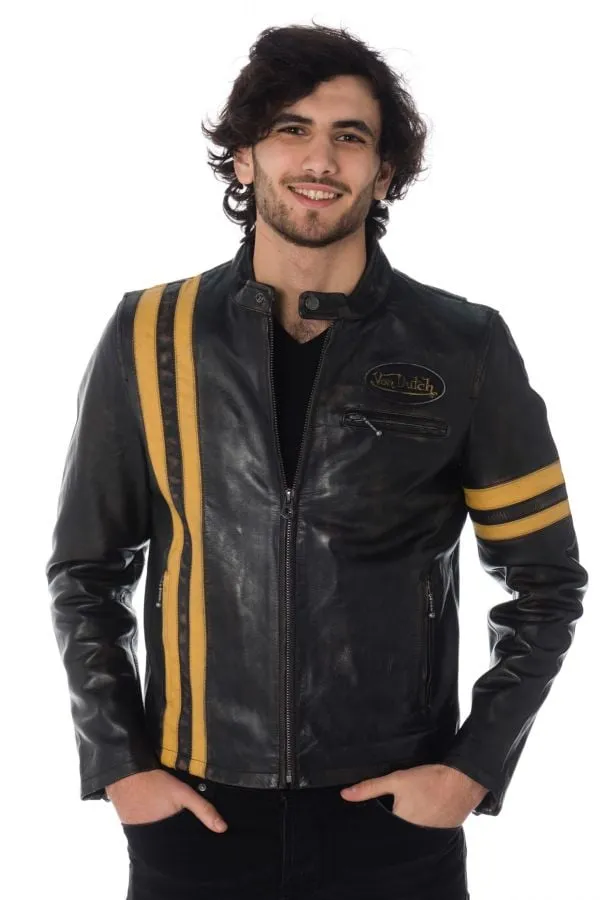Chaqueta Hombre Von Dutch Montana Von Cow Bucco Black